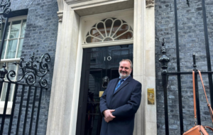 Director Mark Martin at Number 10 Downing Street